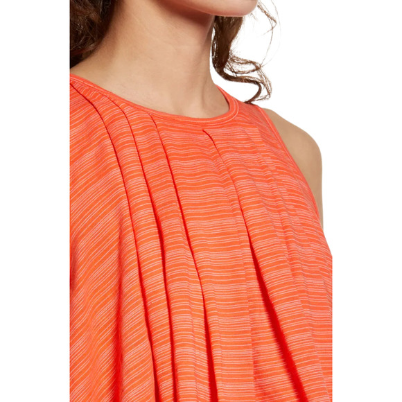 Free People High/Low Tank Scarlet Ibis Combo XS - Picture 4 of 12